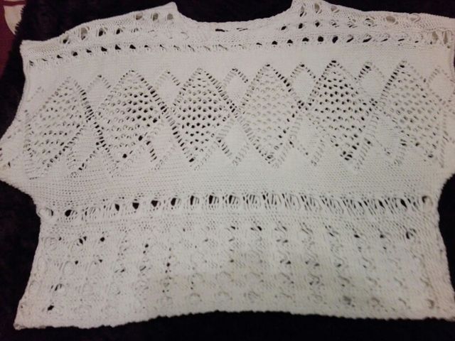 Jersey calado...blanco..a estrenar