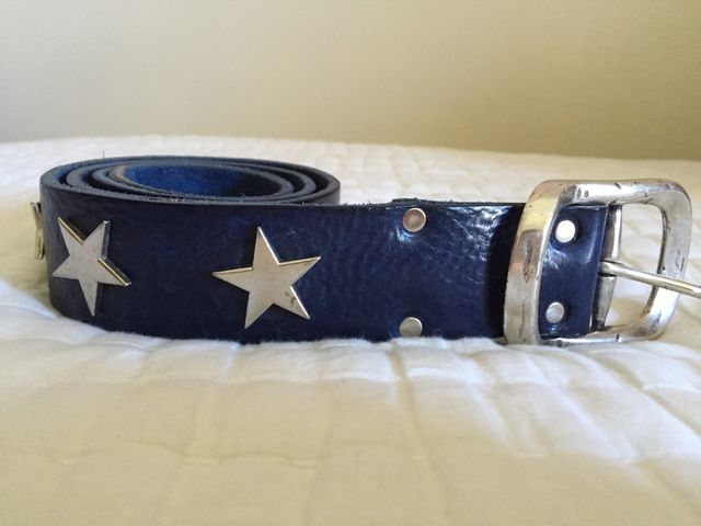 Cinturón de piel más marca Blank&Studs