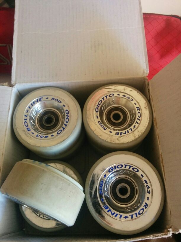 Ruedas parquet Patinaje artístico. Modalidad escue