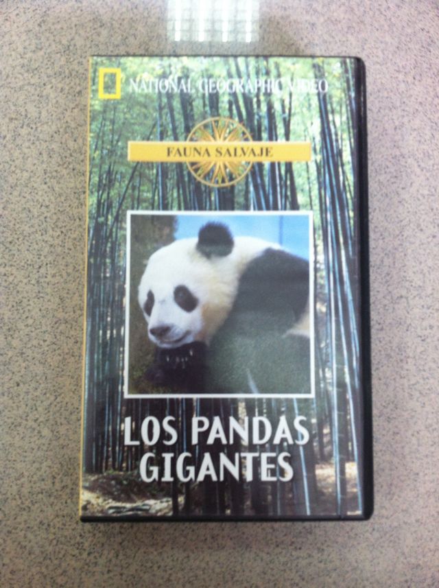 Pelicula Vhs National Geographic Los Pandas Gigant