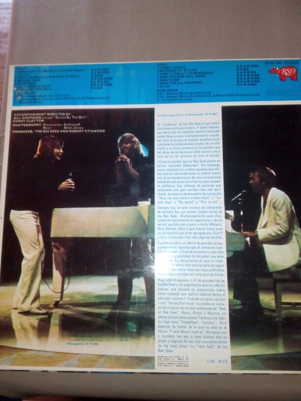 Lp best of Bee Gees.