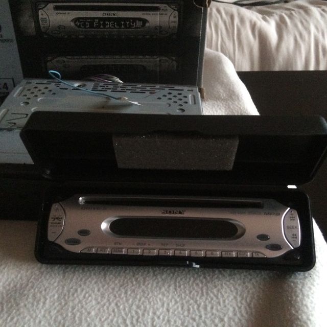 Radio-cd mp3 auto sony