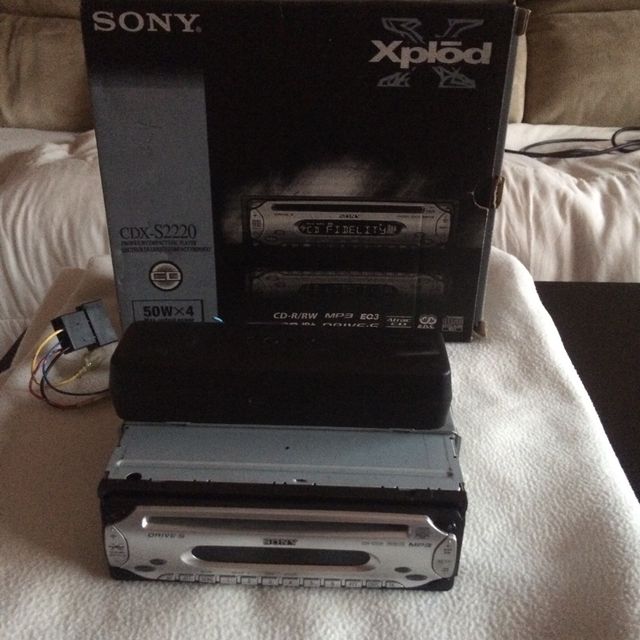 Radio-cd mp3 auto sony