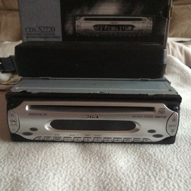 Radio-cd mp3 auto sony