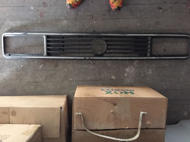 Parrilla faros cuadrados vw T3