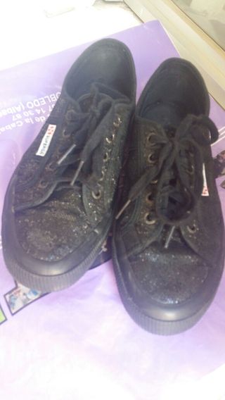 superga purpurina