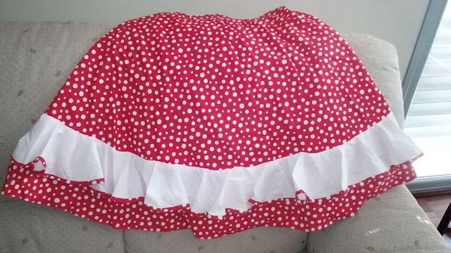 Falda rociera niña 6-7 años