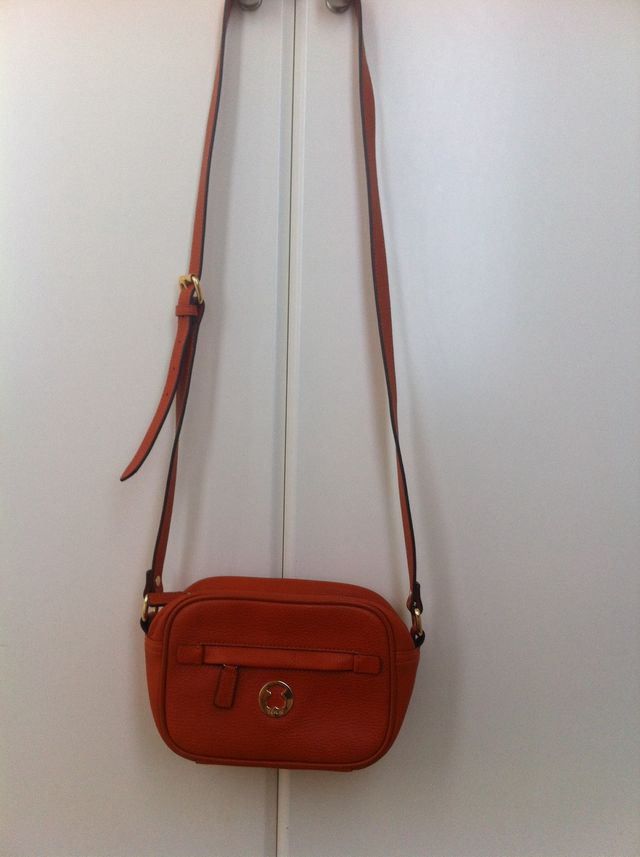 Bolso nuevo Tous bandolera de piel color naranja de segunda mano por 34