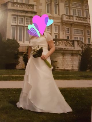 vestido de novia talla 42 de segunda mano en santander en wallapop
