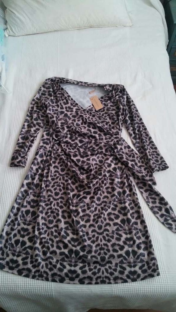Vestido mujer marca BdBa print animal