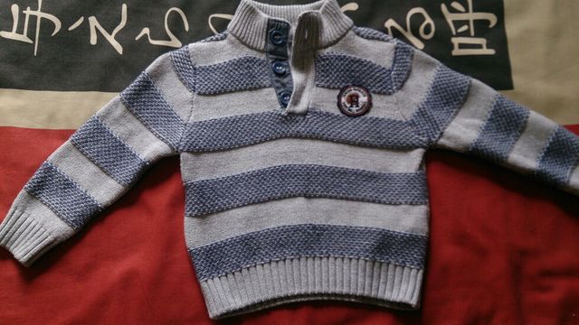 Jersey de rayas de bebé