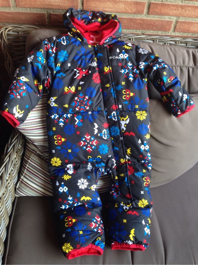 Mono de nieve Columbia para bebé