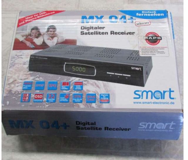 RICEVITORE SATELLITARE DIGITALE MX 04+