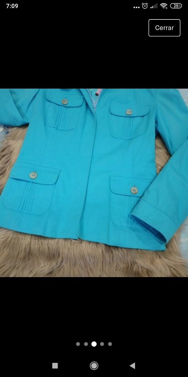 Sahariana Pilar Cordero, talla 38 (210 €)