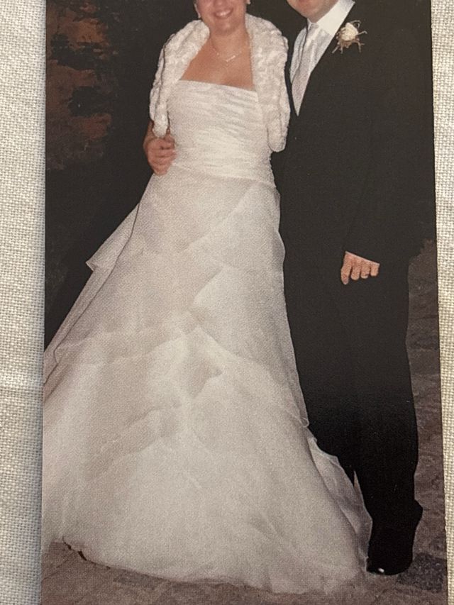 Vestido de novia y torerita