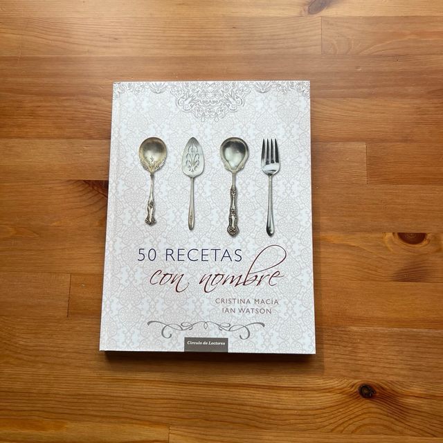 Libro 50 Recetas Con Nombre
