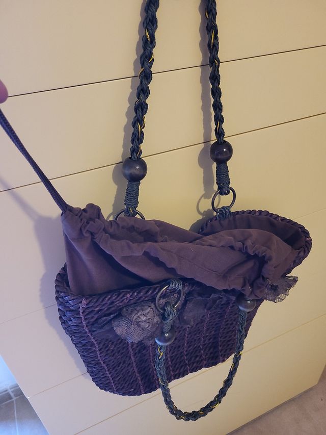 Bolso capazo forrado. NUEVO