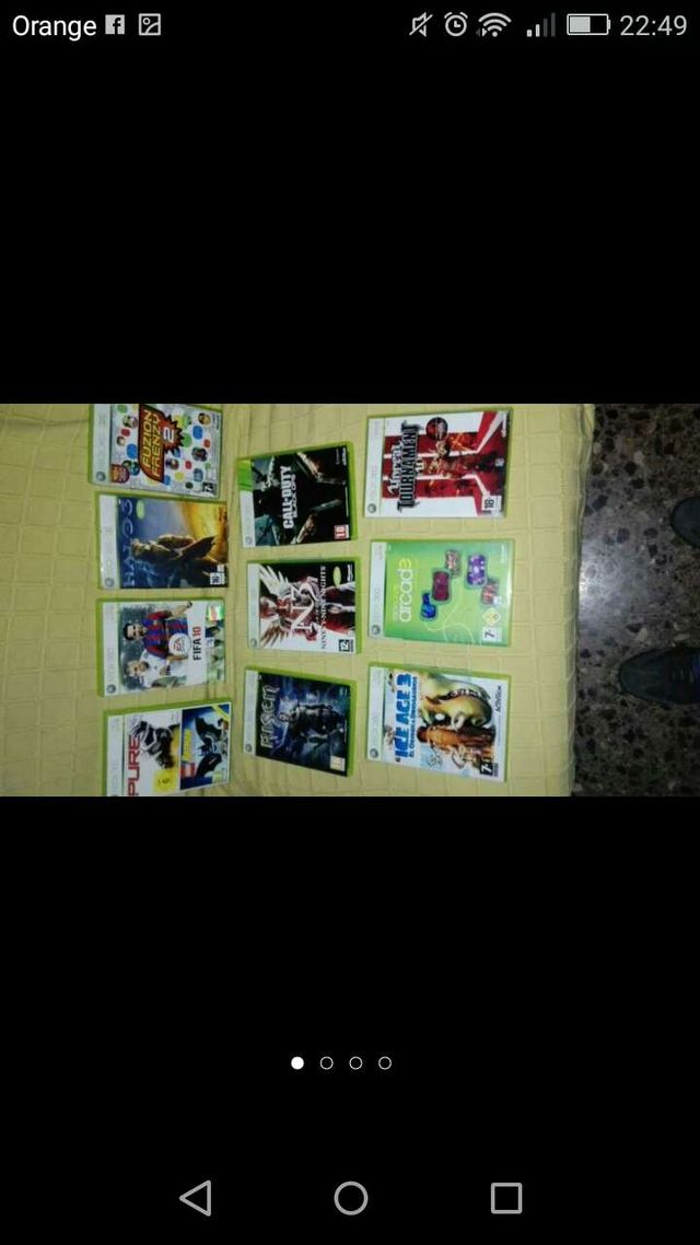 Videojuegos de Xbox 360.