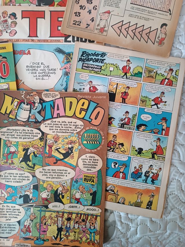 Varios comics antiguos