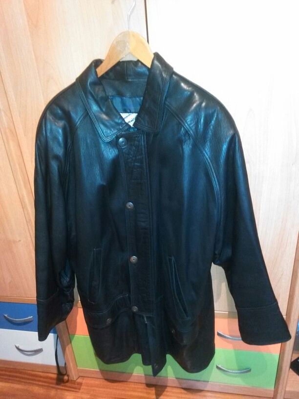 Chaquetón/abrigo de cuero