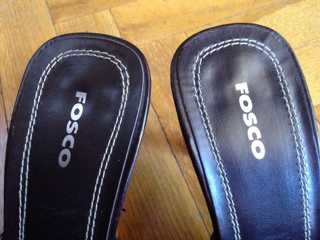 Sandalias marrones Fosco