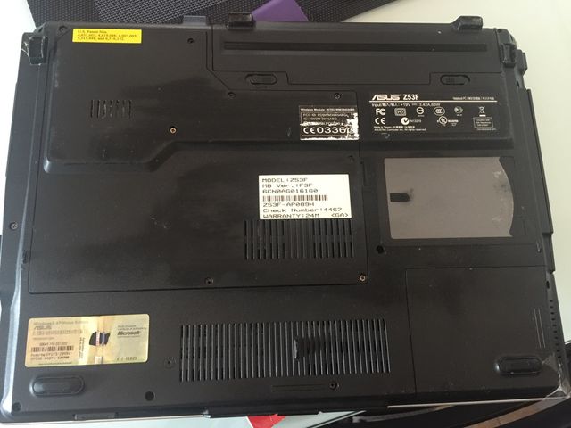 Portatil Asus Z53 F 15,1 pulgadas