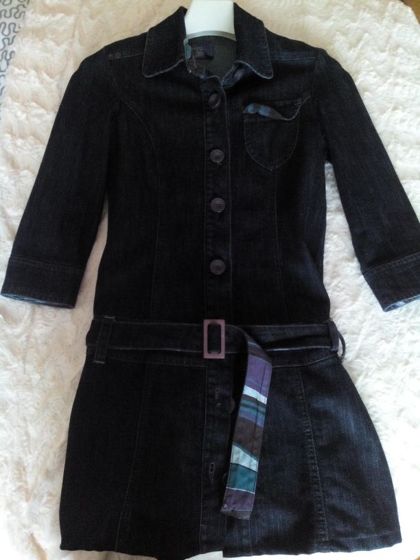 Chaqueta denim. Abrochada o sin abrochar!!!