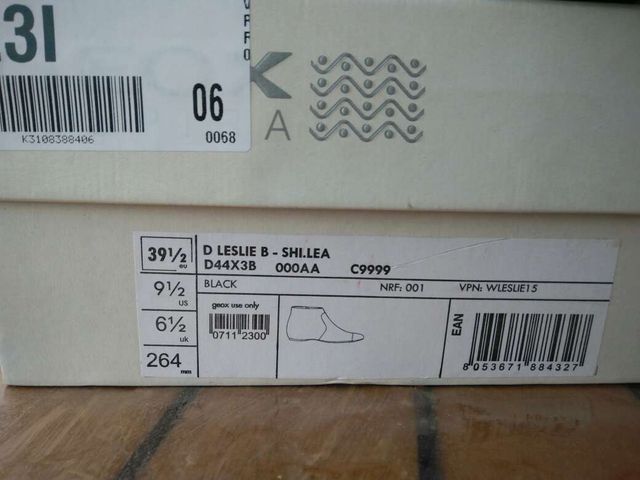 Botines de piel auténtica Geox nuevos