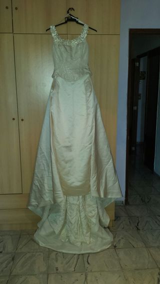 vestido de novia talla 38 de segunda mano en palma de mallorca en