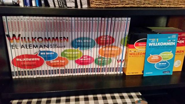 Coleccion de libros para aprender alemán en e vaughan