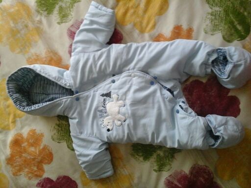 Abrigo buzo 1-3 meses