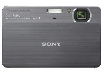 Cámara ultra compacta Sony Ciber-shot DSC-T700.