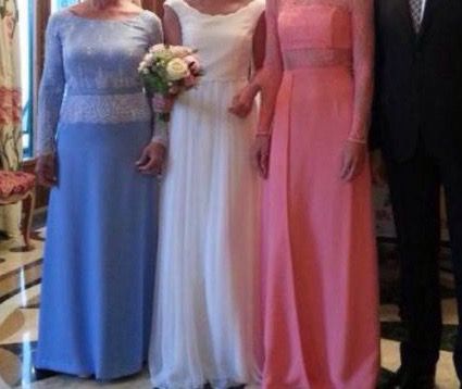 Vestido largo de ceremonia, fiesta