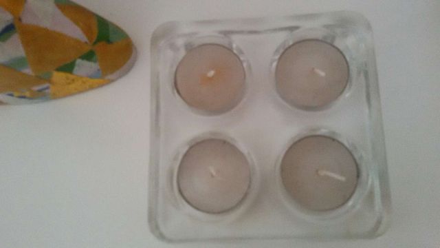 Bonito portavelas NUEVO