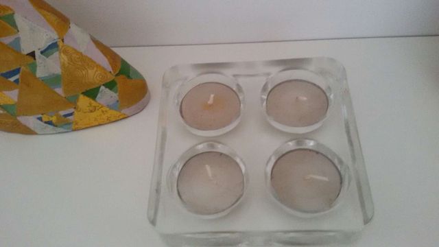 Bonito portavelas NUEVO