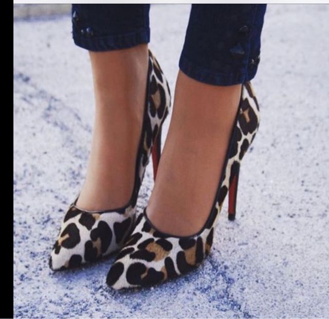 Zapatos De Animal Print