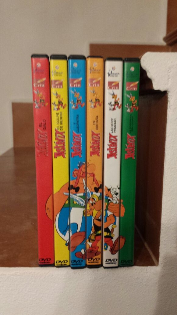 Colección completa Asterix y Obelix DVDs