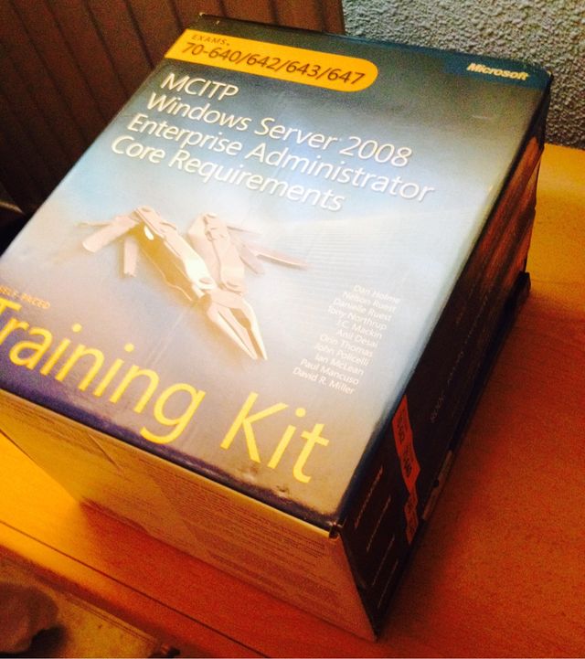 Libros Training Kit Windows Server 2008