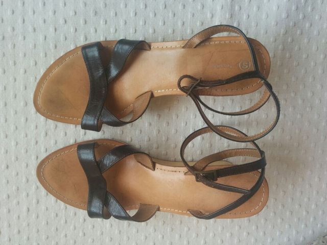 Sandalias de piel Número-40