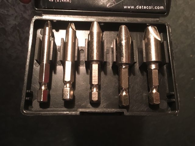 Set extractores tornillos