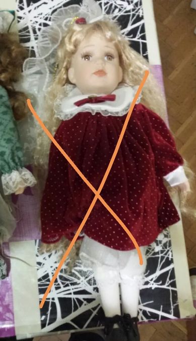 Muñecas de porcelana varias