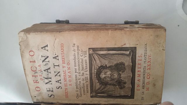 Misal AÑO 1734. Antigüedad