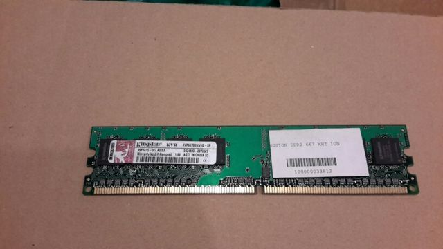 Memoria Kingston DDR2-667 Mhz 1g