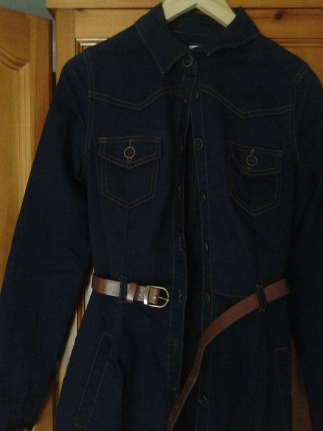 vestido vaquero para invierno talla M