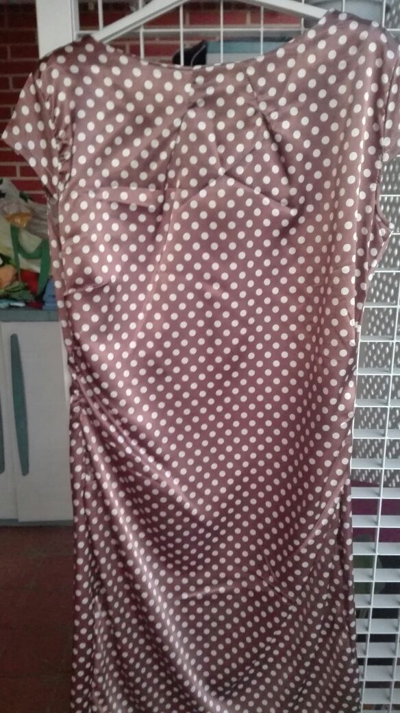 Vestido cóctel lunares Talla M/L Sin ESTRENAR