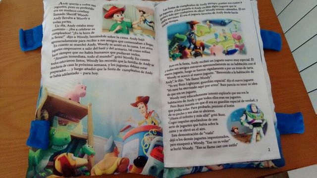 Livro/história de Toy Story