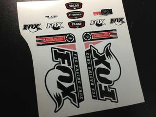Pegatinas Fox Evolution Series Eco49 Fork Stickers Aufkleber Adesivi Bike