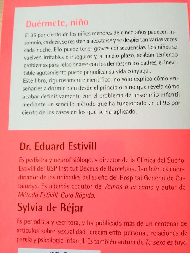 Libro duérmete, niño