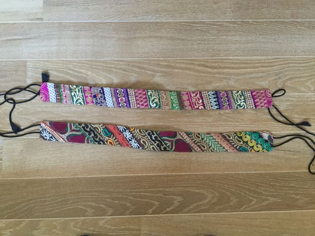 Cinturones Bordados.