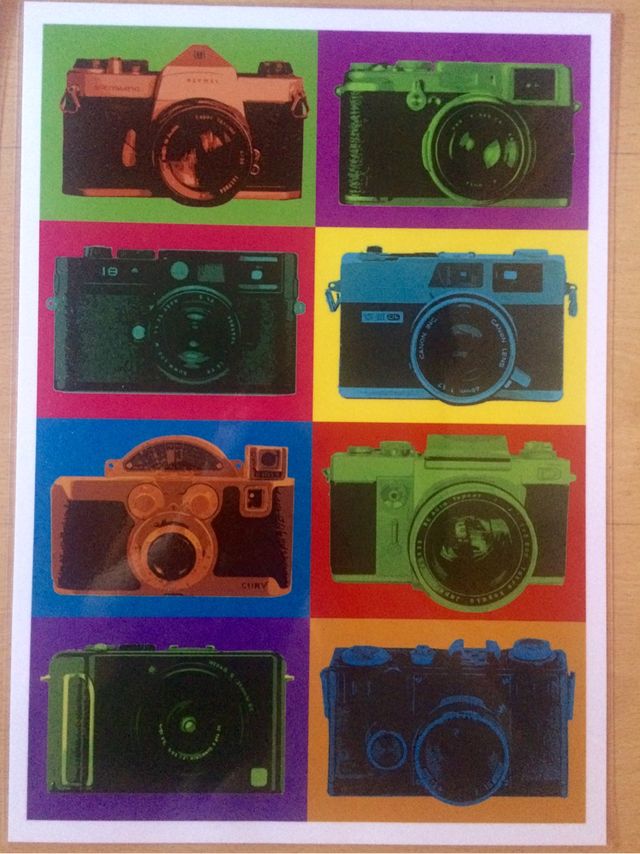 3 Láminas Plastificadas. Pop Art impecables